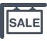 An icon of a sale sign